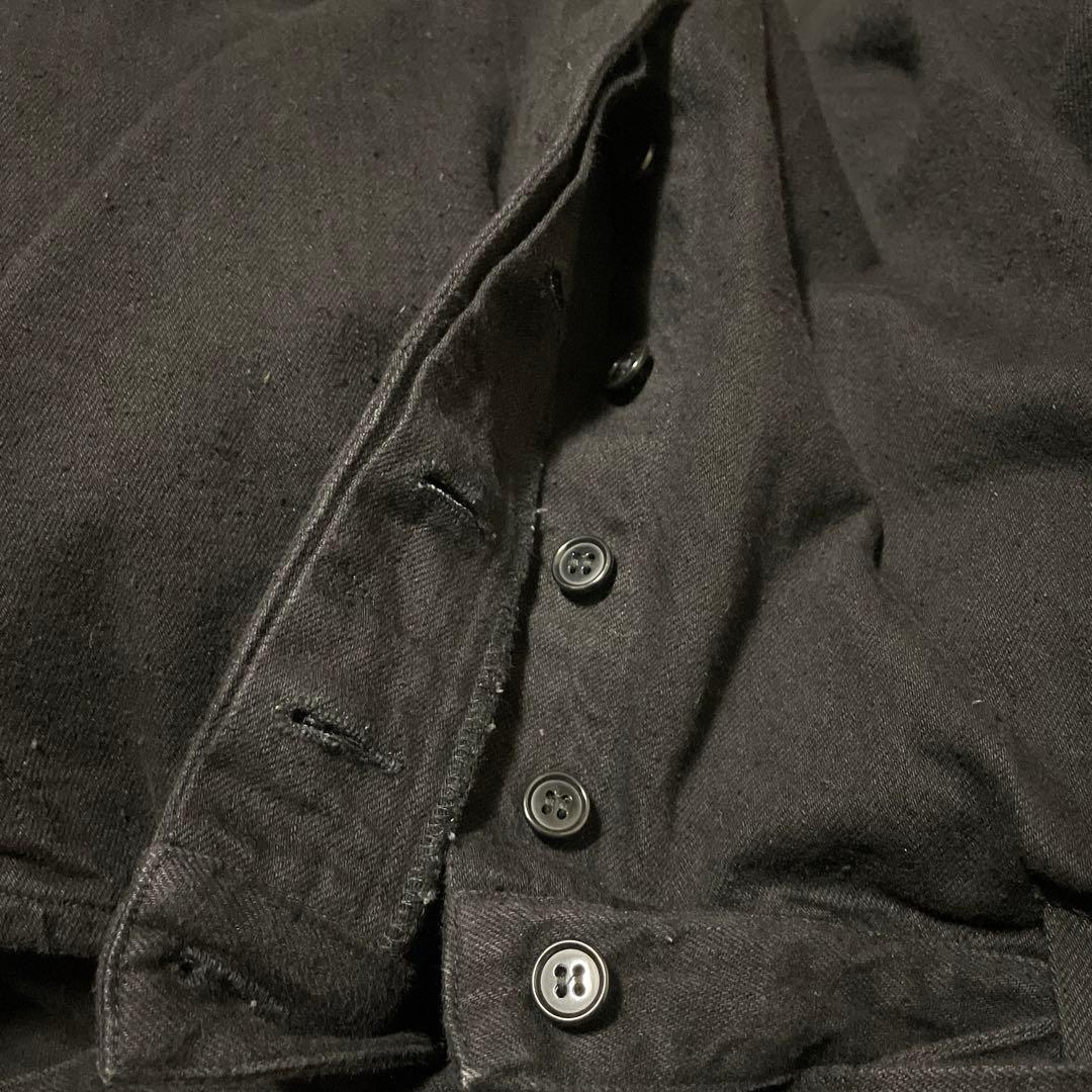 COMOLI デニムベルテッドパンツ