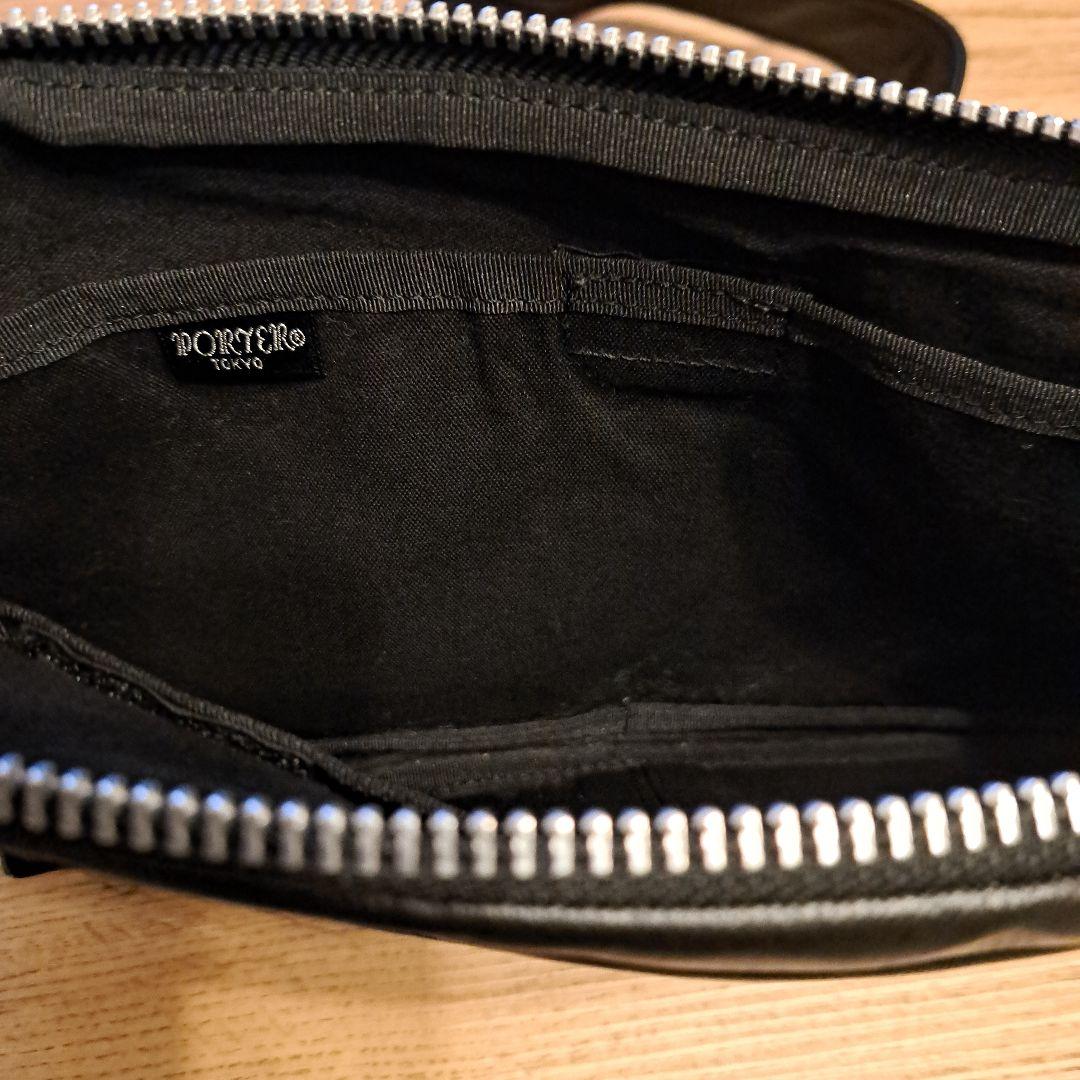 PORTER ブラック ショルダーバッグ_6