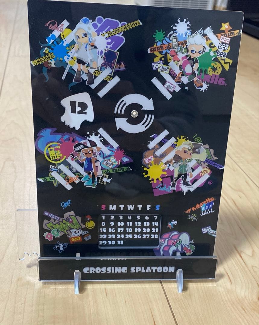 スプラトゥーン　万年カレンダー