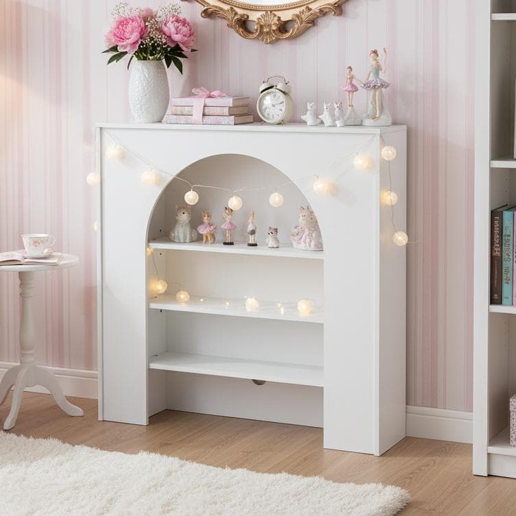 【新品】おしゃれ　マントルピース　アンティーク風