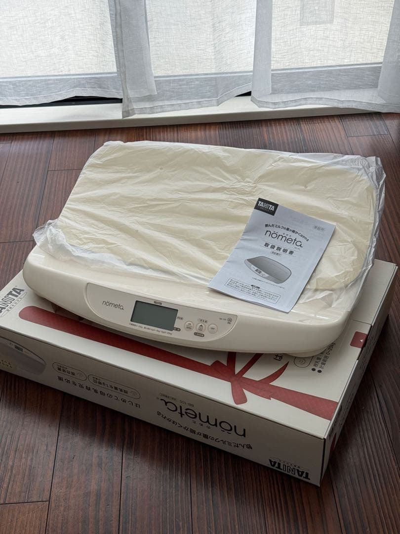 tanita - 【嘱する品完全無欠さ】nometta BB-105 もの言う花規摸 TANITA 衛生用品・ヘルスケア-ベビースケール-ベビー・キッズ
