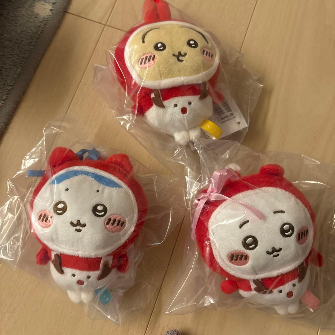 エニマイくじ　E賞　オーナメント　ちいかわ　ハチワレ　うさぎ