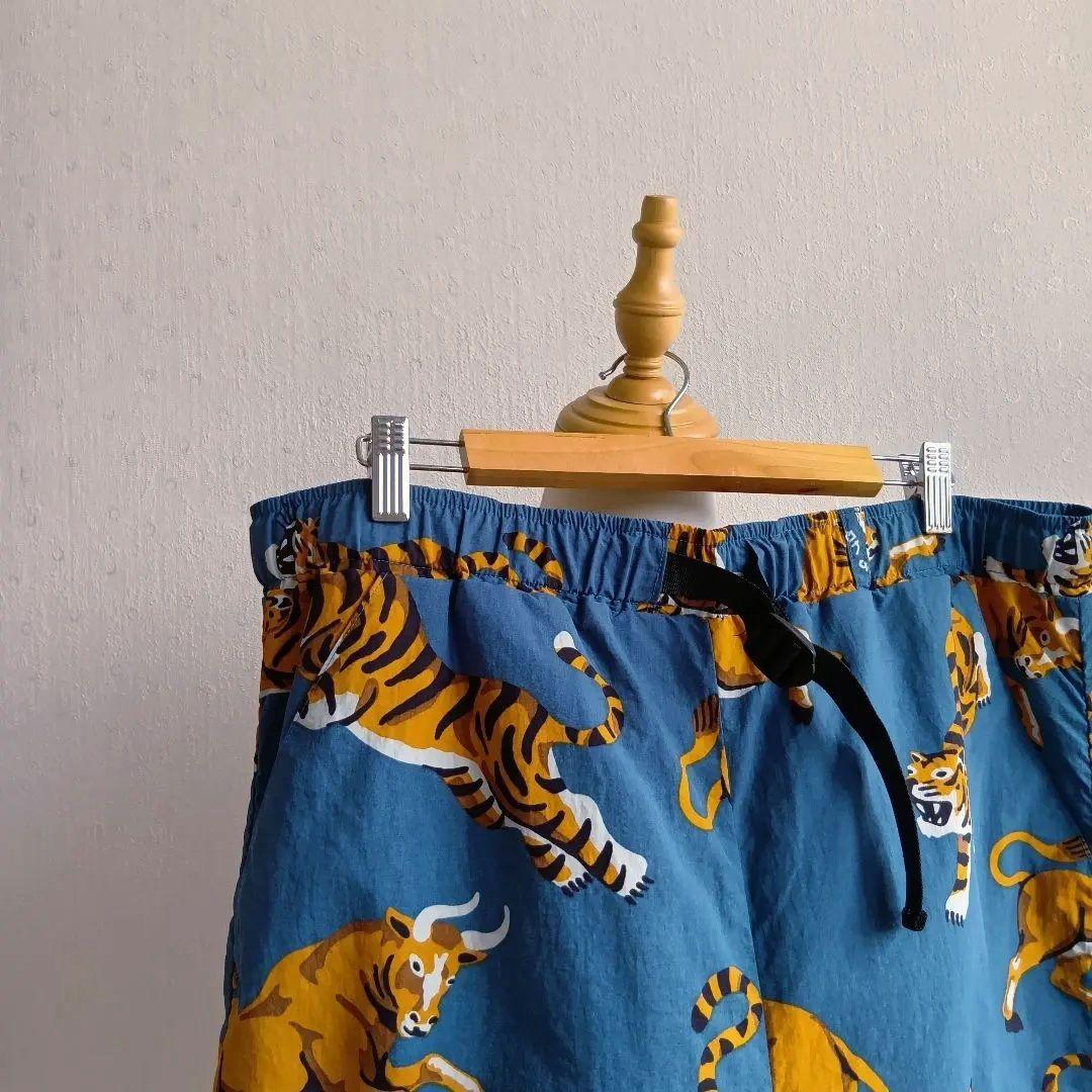 GRMY 総柄パンツ 牛 トラ 刺繍