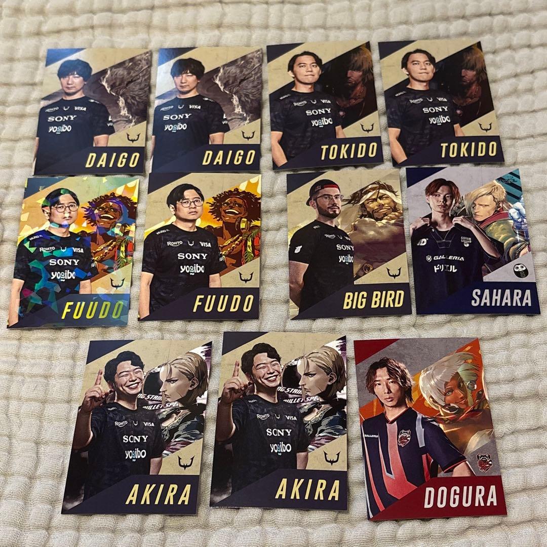 ストリートファイタープレイヤーズチップス セット