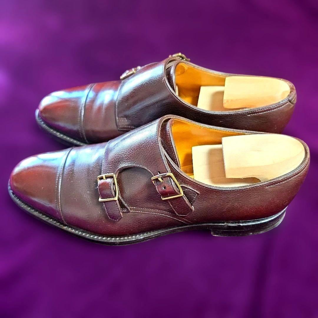 JOHN LOBB ウィリアム　6E John LobbジョンロブWilliamウィリアムダークブラウン7.5E - メルカリ