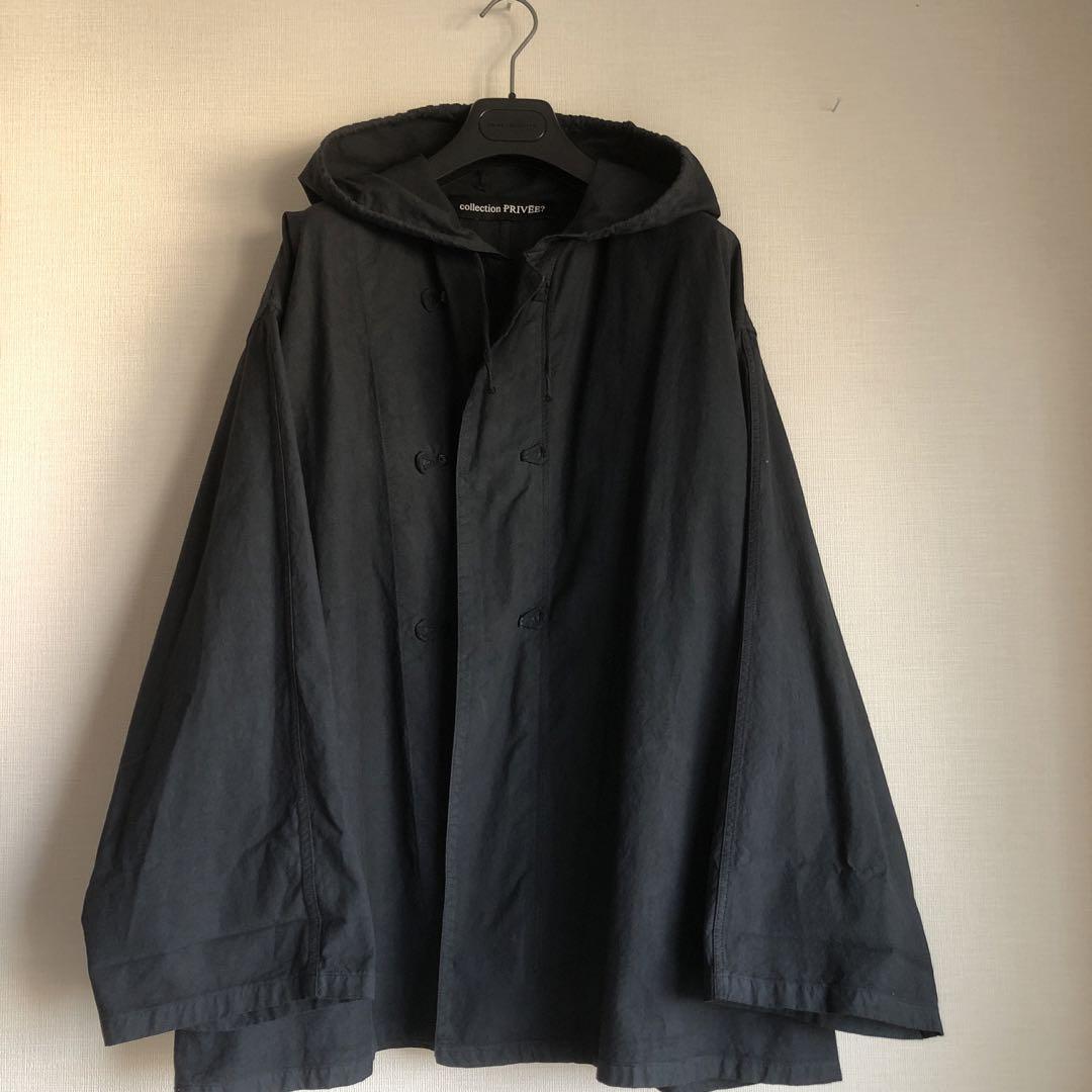 collection PRIVEE? コレクションプリヴェ　フードアノラック黒F