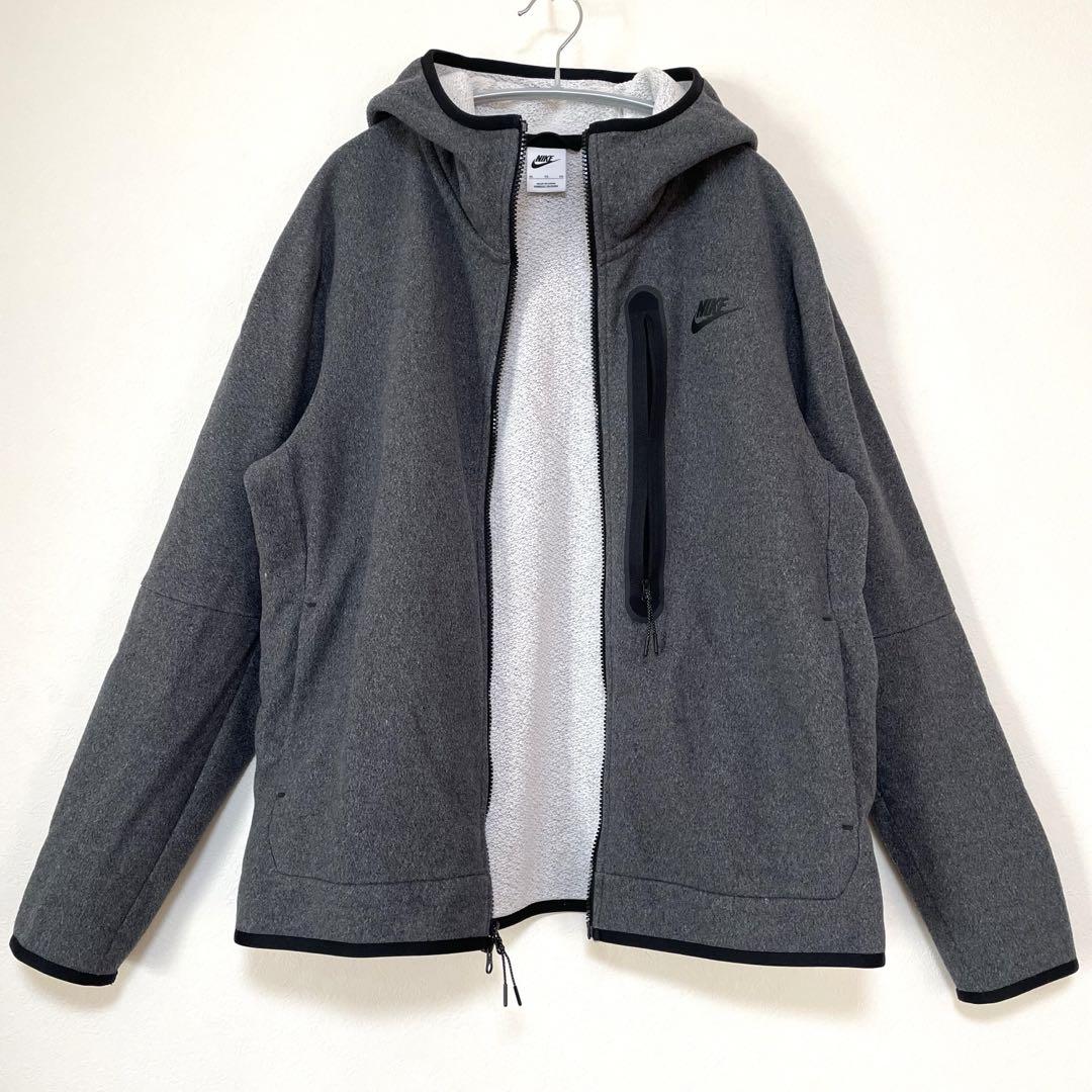 NIKE / テック フリース フルジップ ウィンタライズド パーカー XL 黒