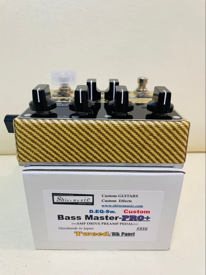 Shin's music Bass Master Preamp プリアンプ Shin's music Bass Master Preamp プリアンプ