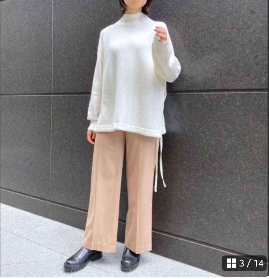セオリー★カシミア混デザインニット