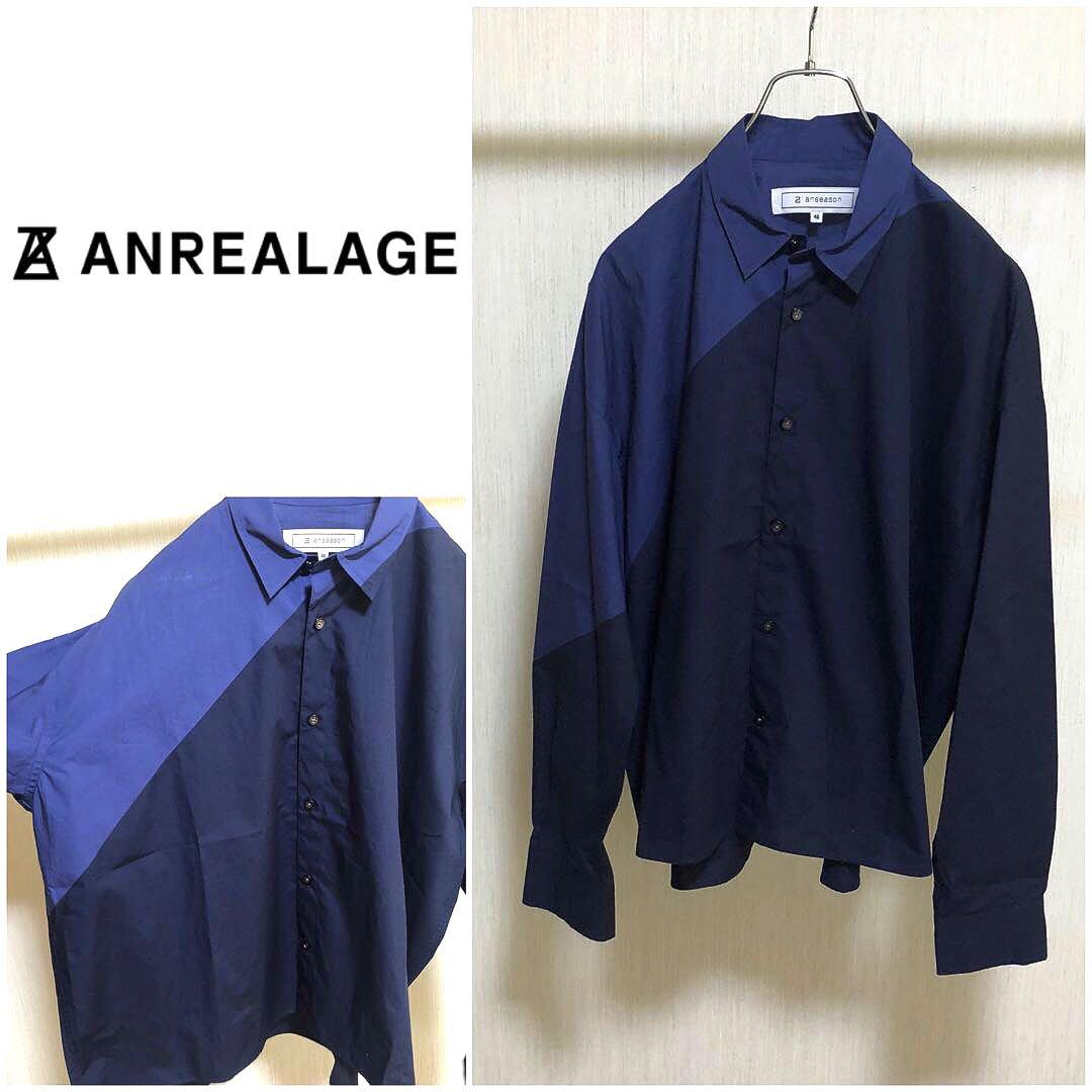 【人気！】ANSEASON ANREALAGE 変形　シャツトップス