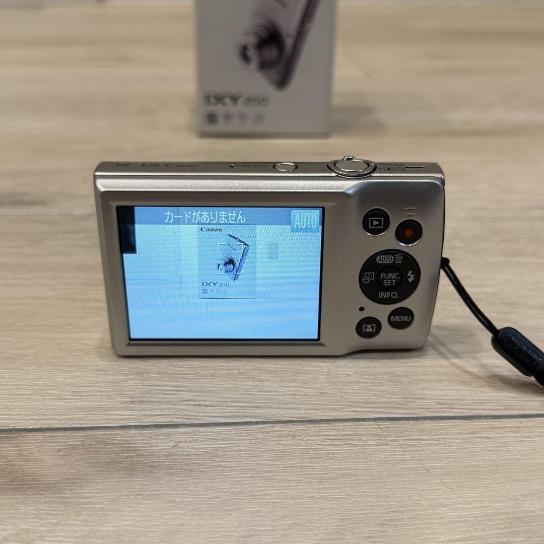 【箱付き美品】Canon IXY 200 コンパクト デジタルカメラ