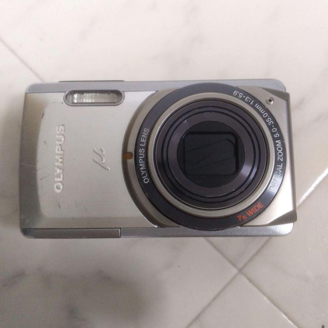 撮影例有 動作確認済OLYMPUS μ 7020 バッテリー、充電器付