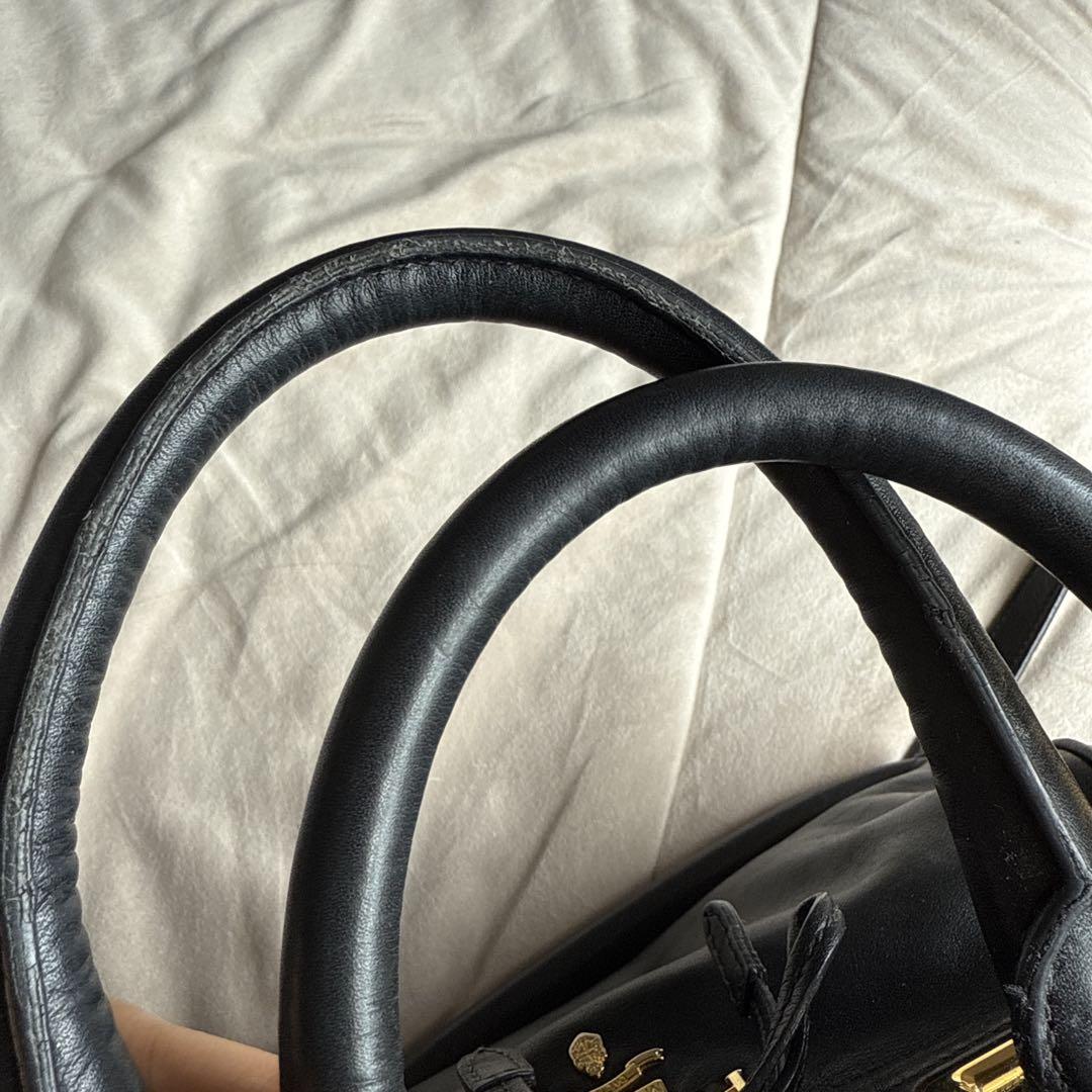 プラダ PRADA ハンドバッグ 2WAY リボン レザー ネロ BN2245