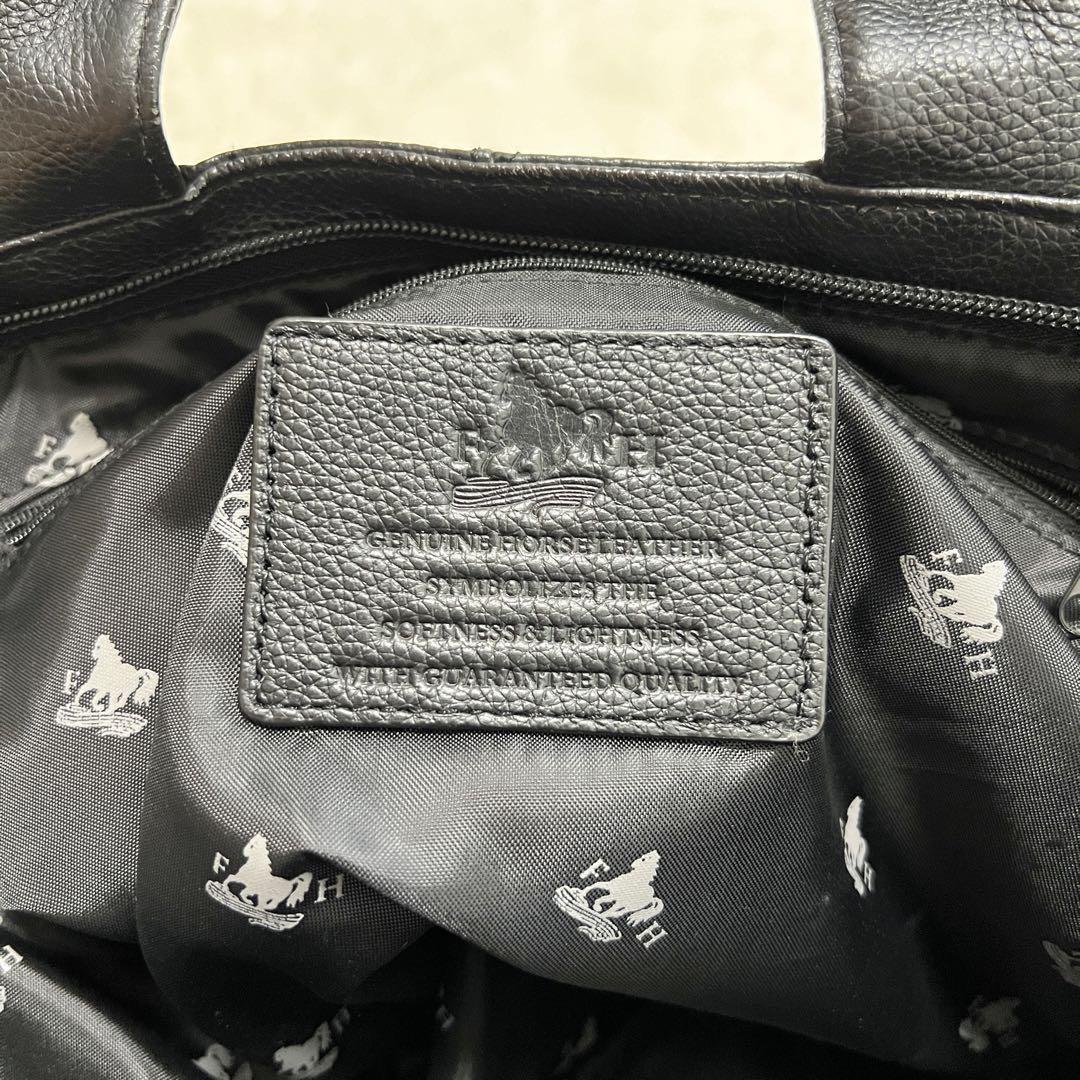 【美品】FLYING HORSE ブリーフケース 2way ビジネスバッグ A4