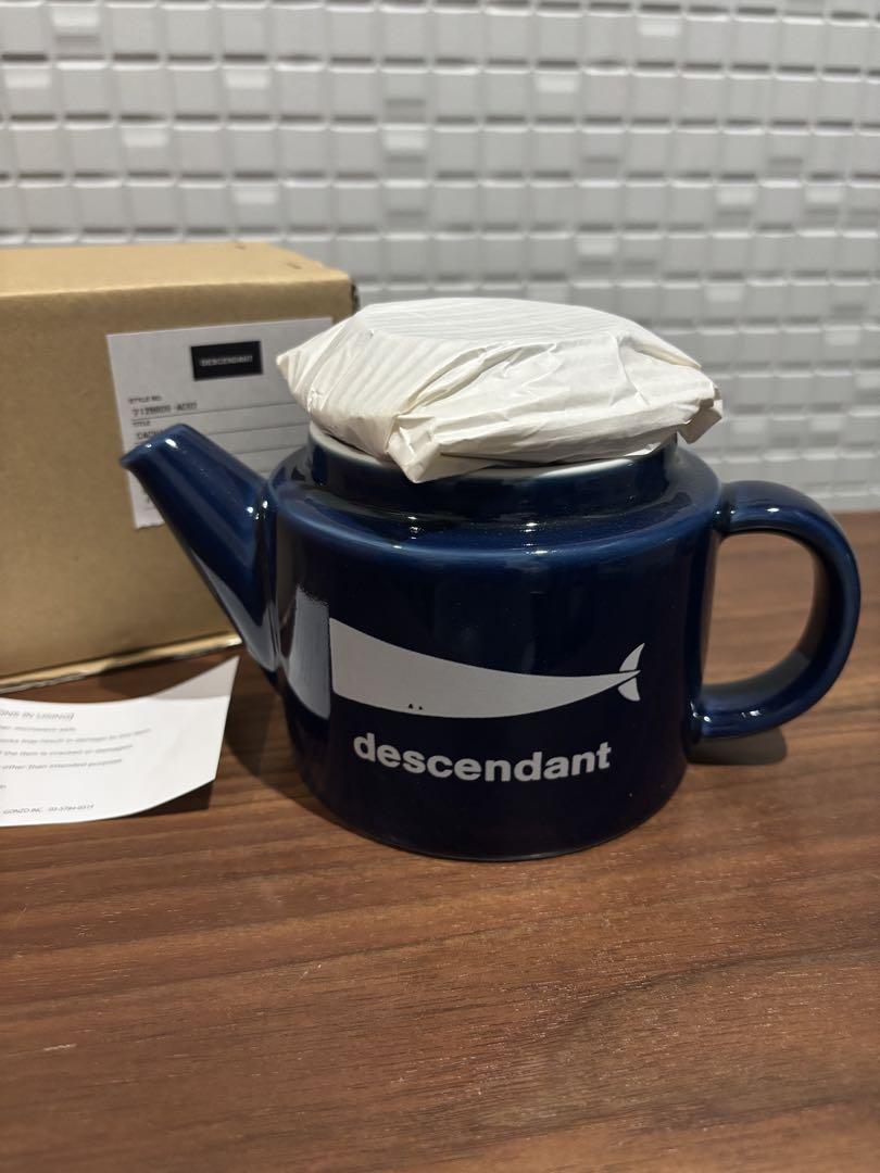 DESCENDANT CACHALOT POT ポット 湯呑 波佐見焼 新品 紺