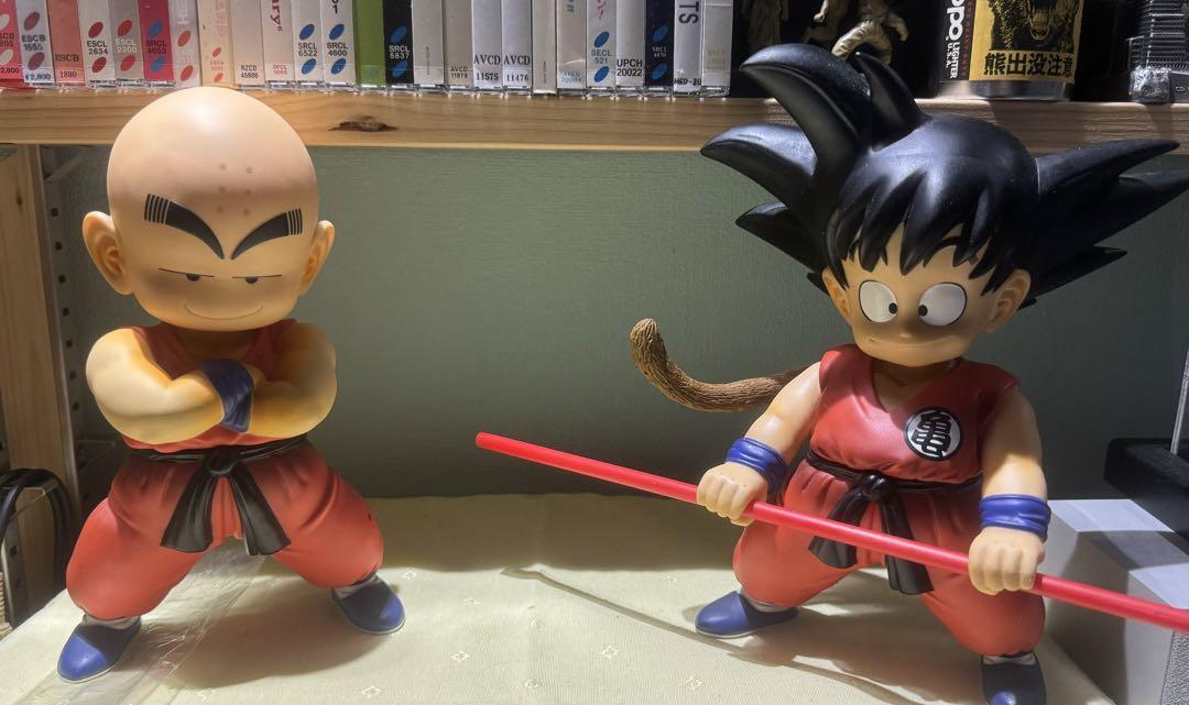 ドラゴンボール　DX ソフビフィギュア 2 悟空　クリリン　全2種セット レトロ】ドラゴンボール DXソフビ第2弾 悟空&クリリン2体セット