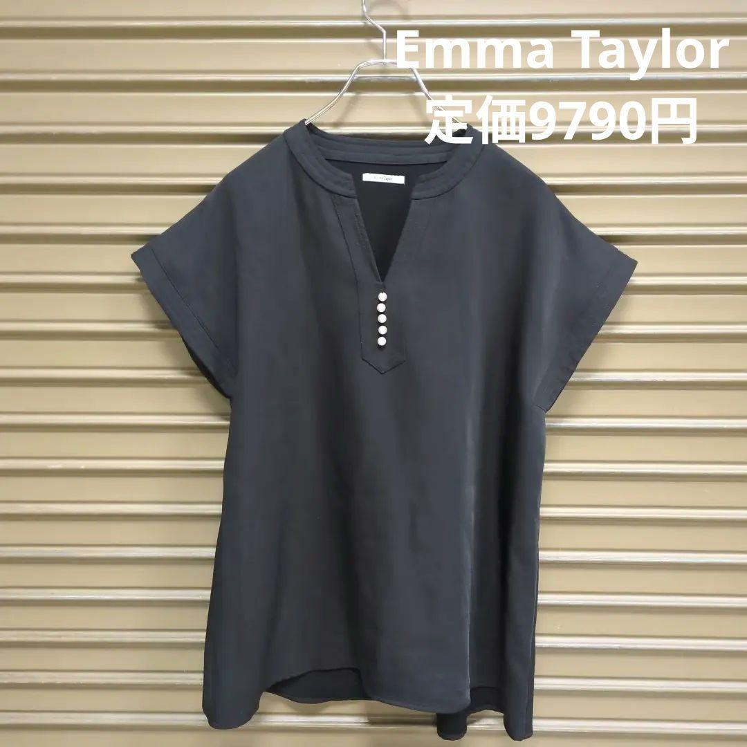 Emma Taylor　ブラウス　定価9790円　レディースF　ブラック 7,900円
