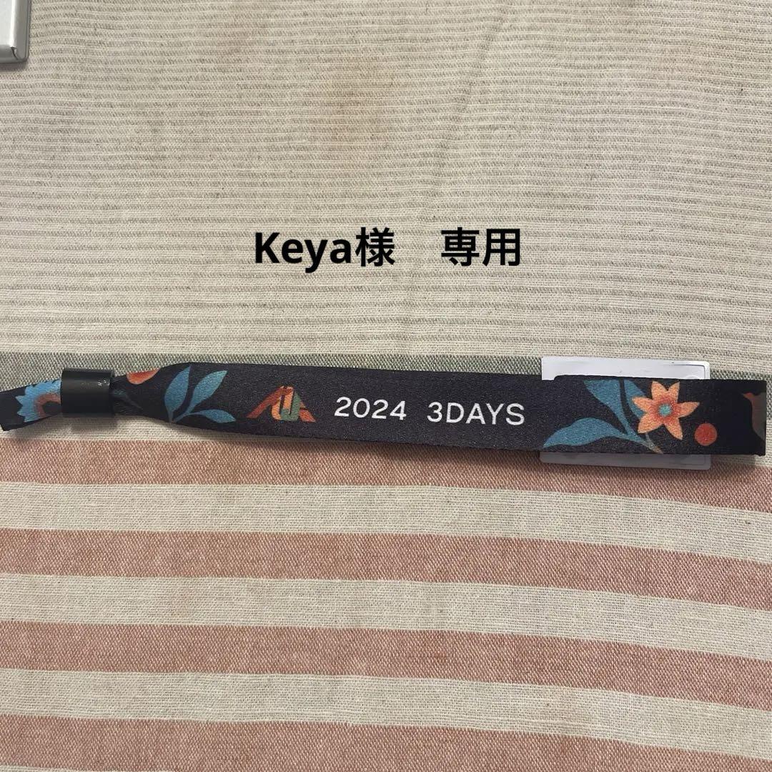 Keya様専用　フジロック 2024 3日券 チケット リストバンド