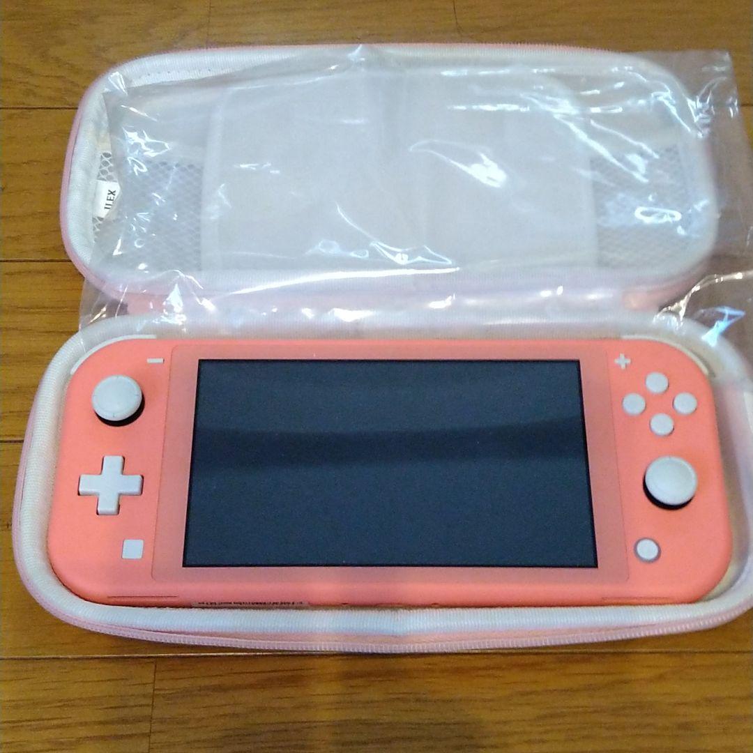 新品新作登場 ニンテンドースイッチライト 本体 ピンク ケース付き VJ7w0-m57521421121 人気SALE豊富な