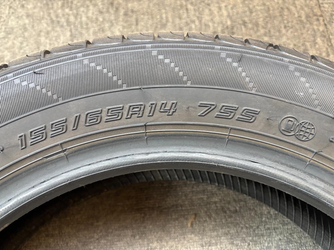 T-451【バリ山】ダンロップ ENASAVE EC204！155/65R14！