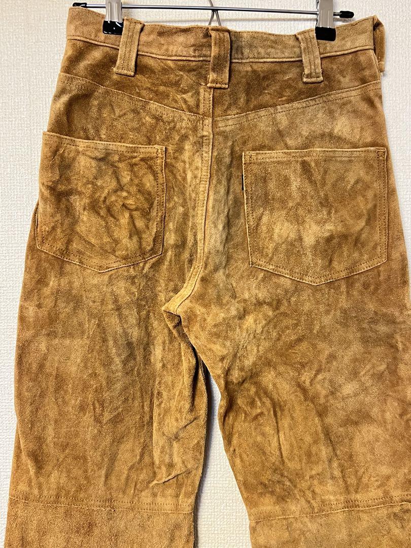とっておきし新春福袋 ビッグ リーバイス E 60〜70s タロン 42 Usa製 パンツ スウェード パンツ