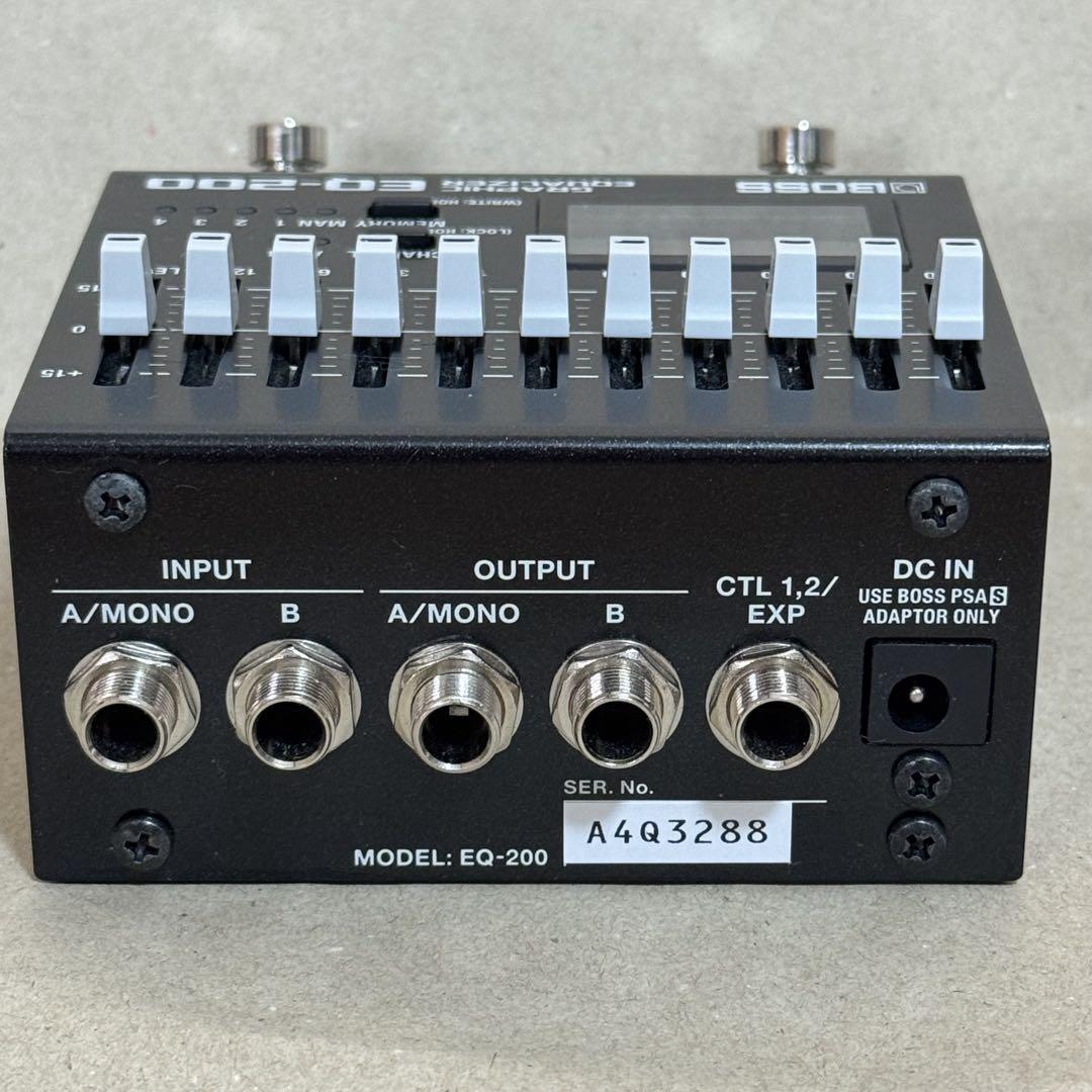 ギター BOSS EQ-200 Boss EQ-200 Review - Premier Guitar