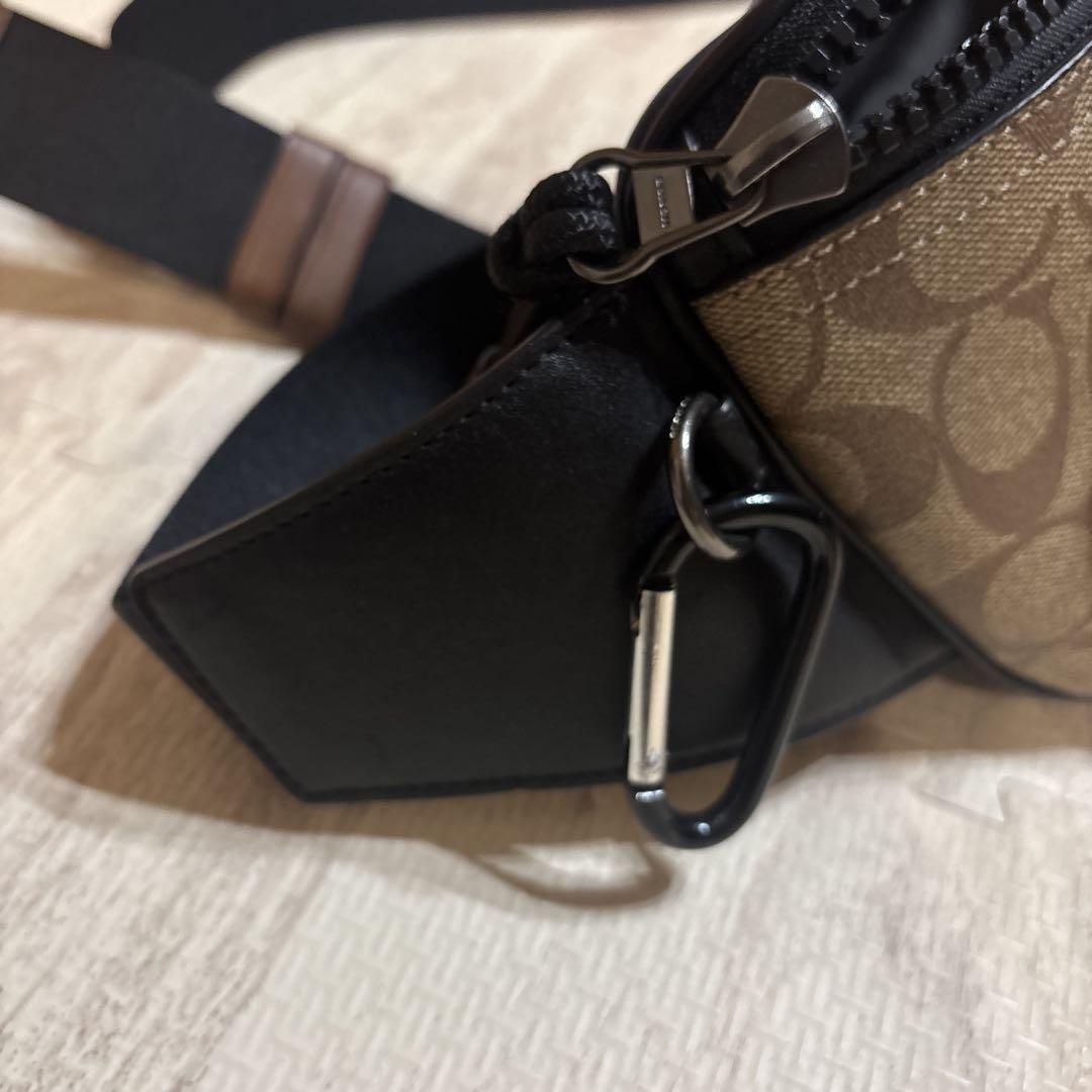 coach ボディバッグ　ウエストポーチ　メンズ