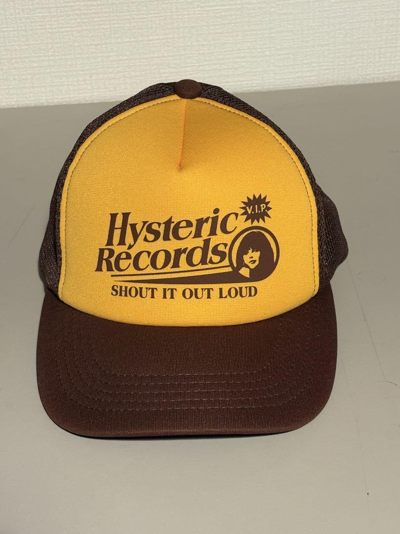 HYSTERIC GLAMOUR - HYSTERIC RECORDS メッシュキャップ