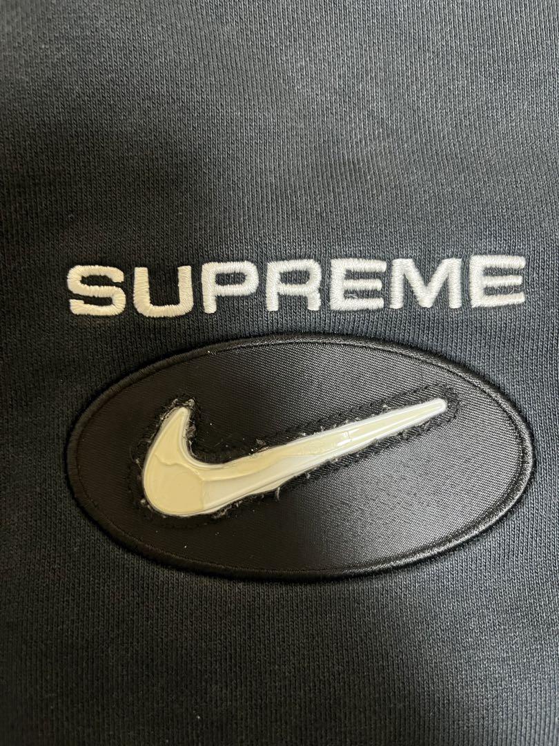 NIKE×supreme ジュエルクルーネック　トレーナー　XL