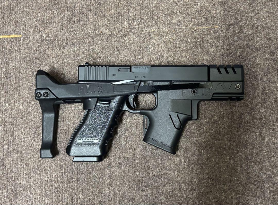 FLUX BRACE グロック ストック グリップ g17専用 4件セット