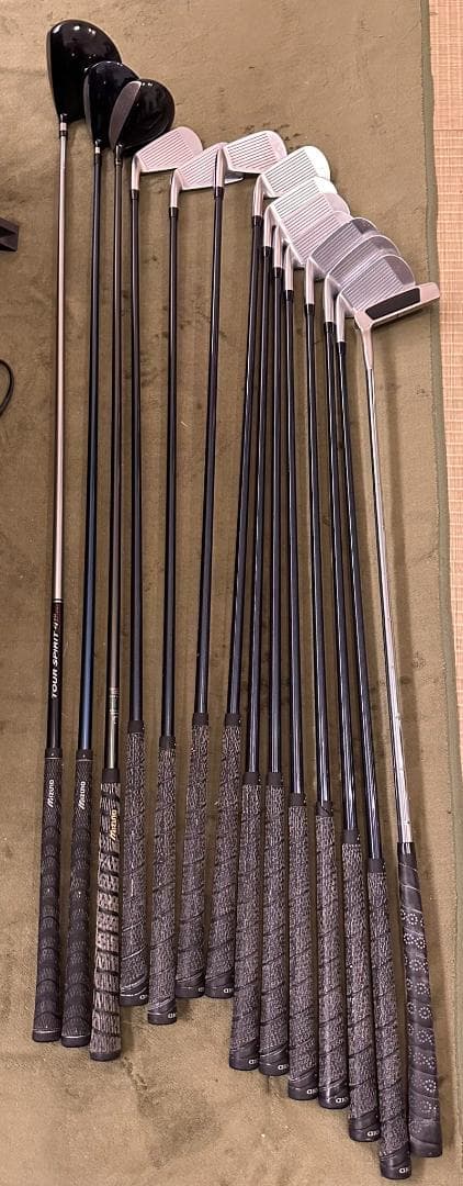 MIZUNO T-ZOID　ゴルフクラブ　バッグ　14点セット 男性用 右利き