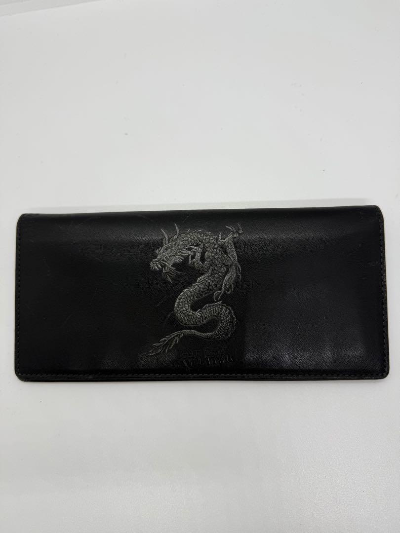 希少 ジャンポールゴルチエ財布 銀龍 シルバードラゴン　箱付き Jean Paul GAULTIER/ジャンポール・ゴルチエ】ドラゴンレザー