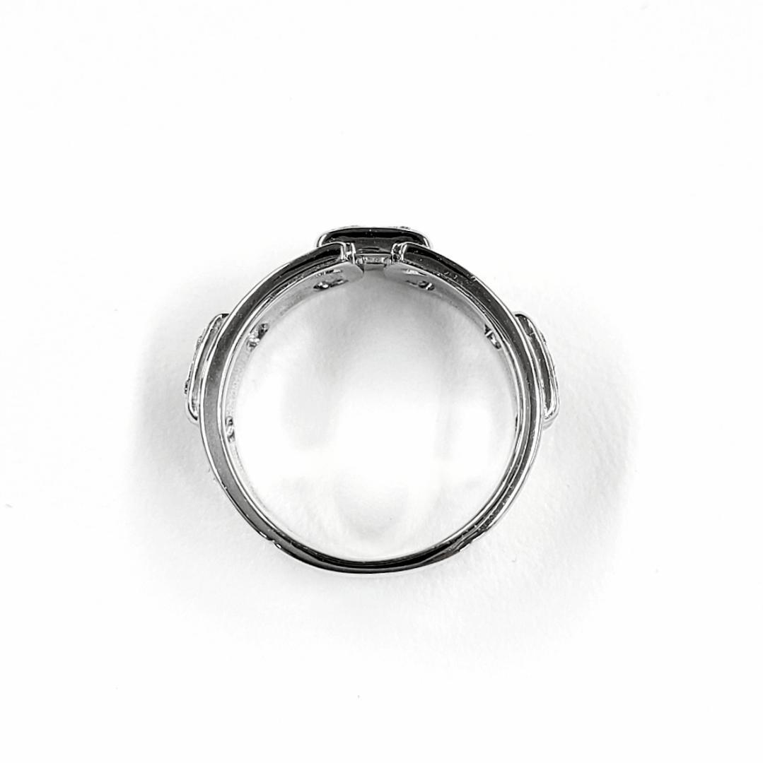 STAR JEWELRY スタージュエリー 18金 K18 WG ダイヤ リング