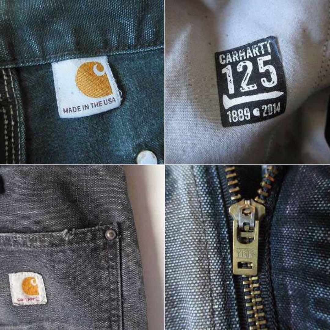 USA製 carharttダブルニーペインターパンツ スーパーフェード実寸W35 USA製 carharttダブルニーペインターパンツ スーパーフェード実寸W35