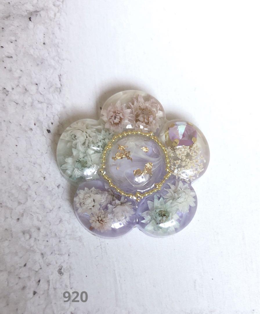 K☆さま　レジン　ハンドメイド　ヘアゴム