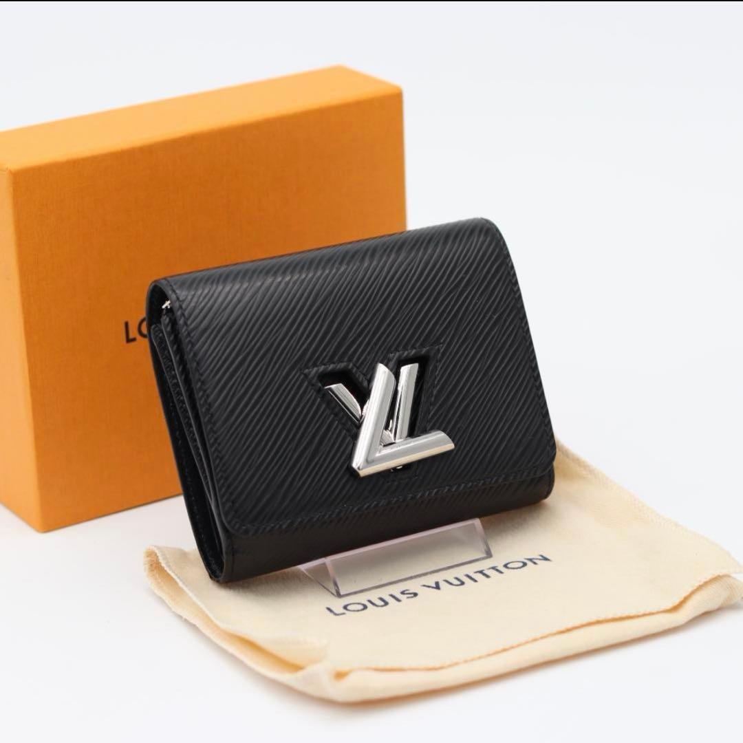 ICチップ ルイヴィトン ポルトフォイユ ツイスト コンパクト エピ ノワール