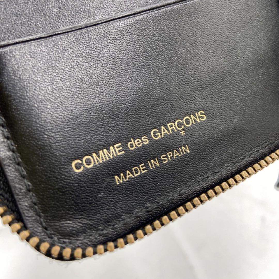 COMME des GARCONS コムデギャルソン 二つ折り財布 黒 ミニ財布