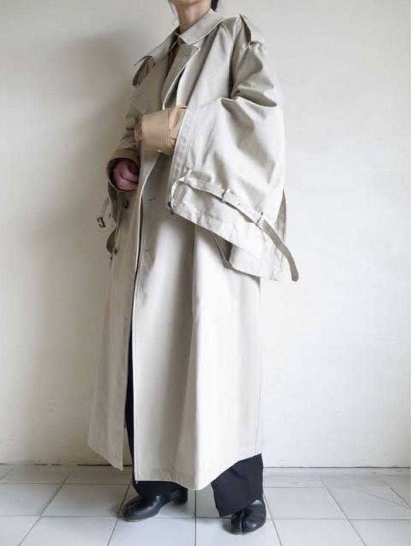 ジャケット・アウター stein20ssOVERSIZED OVERLAPED TRENCH COAT