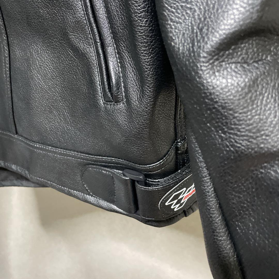 アルパインスターズ　レザー　ジャケット　バイカー　ブラック　XL