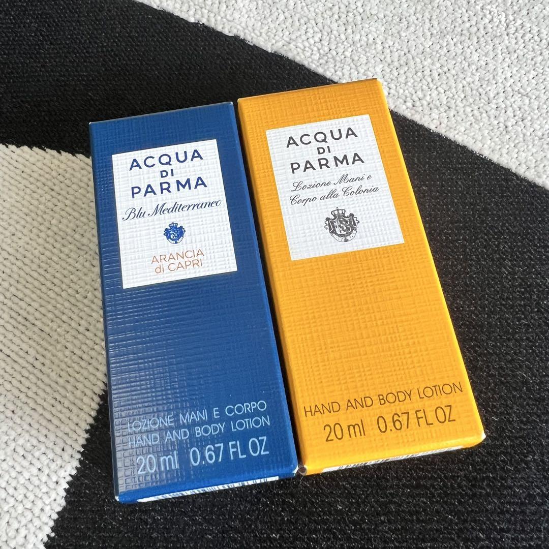 【新品未使用】ACQUA DI PARMA ラグジュアリーキット　即購入OK ACQUA DI PARMA ラグジュアリーキット& ローション 3点セット