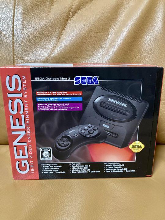★未開封新品★SEGA Genesis Mini 2 です。