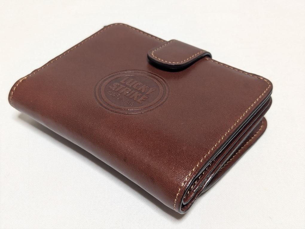 【新品未使用品】LUCKY STRIKE 財布　ラッキーストライク ホック留め