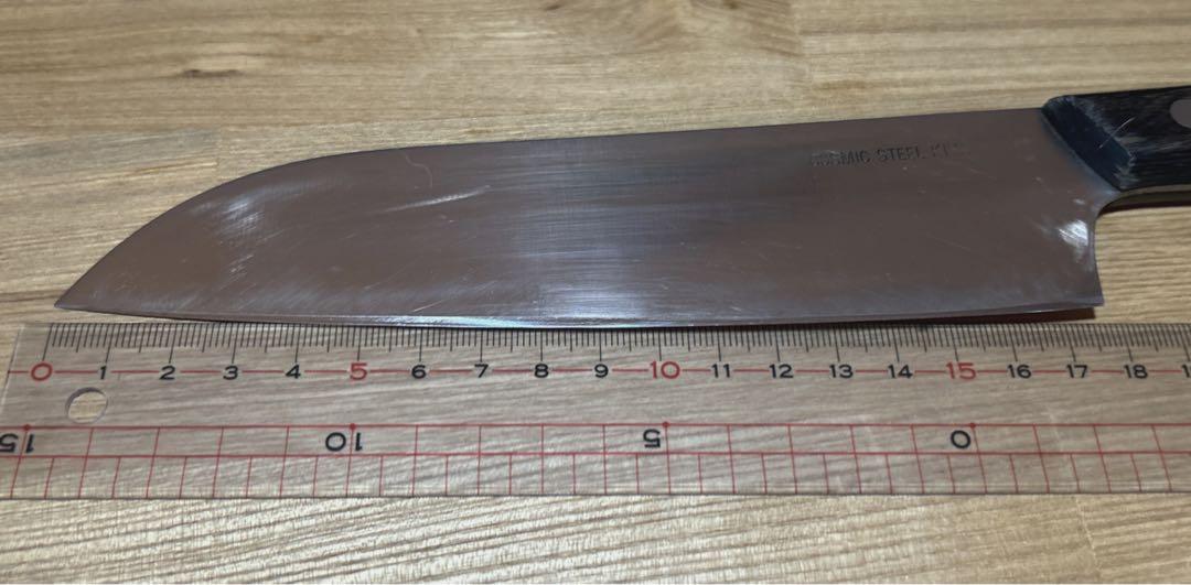 木屋 團十郎 コスミック鋼 三徳包丁 17cm