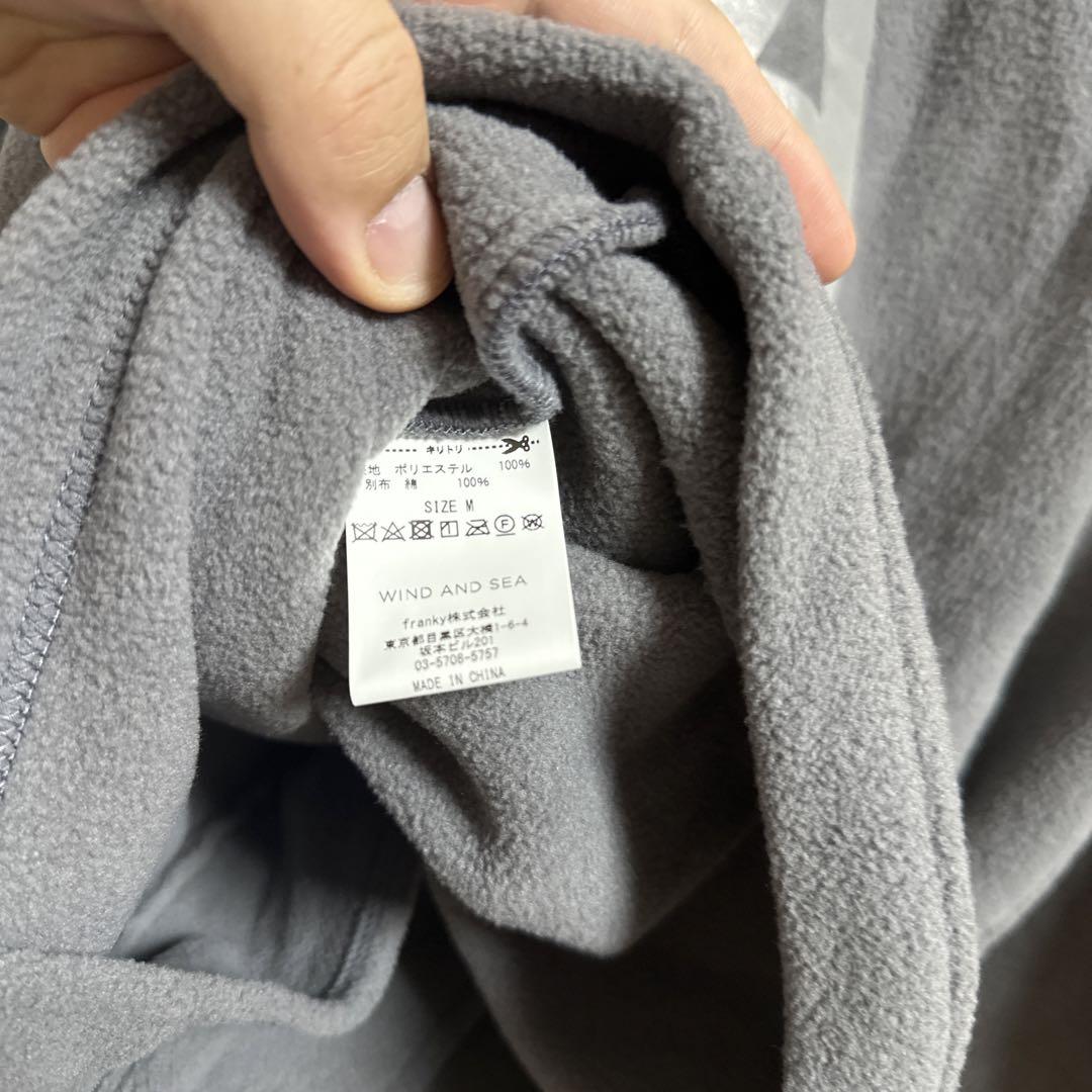 【美品】WIND AND SEA REFLECTION IECS フリース　M