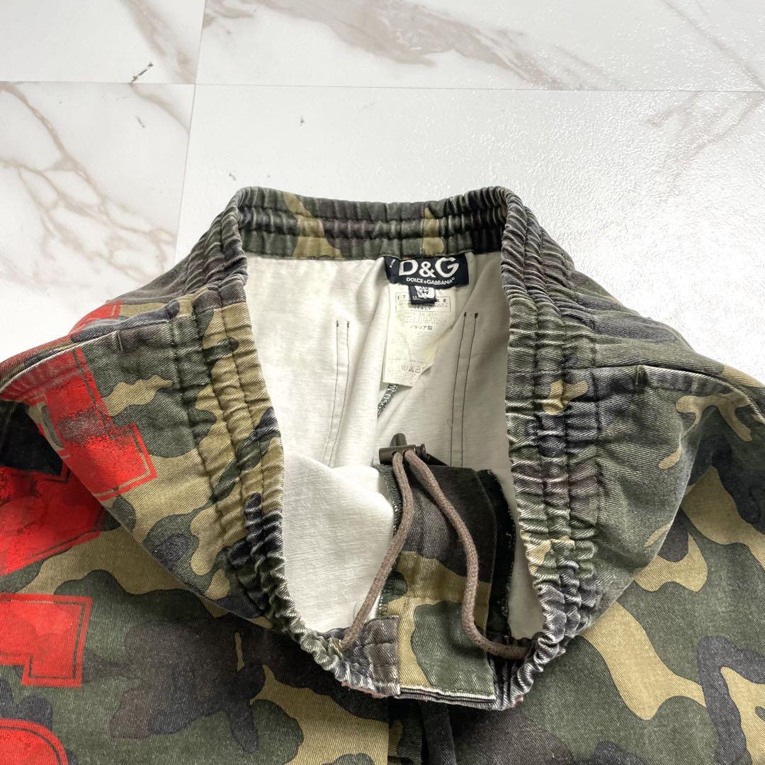 入手困難✨ ドルチェアンドガッバーナ 迷彩 ボトムス スウェット グリーン系 入手困難✨ ドルチェアンドガッバーナ 迷彩 ボトムス スウェット