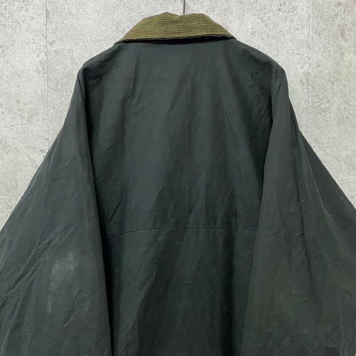 【希少☆イングランド製90s】OPENAIR オイルドジャケット グリーン L