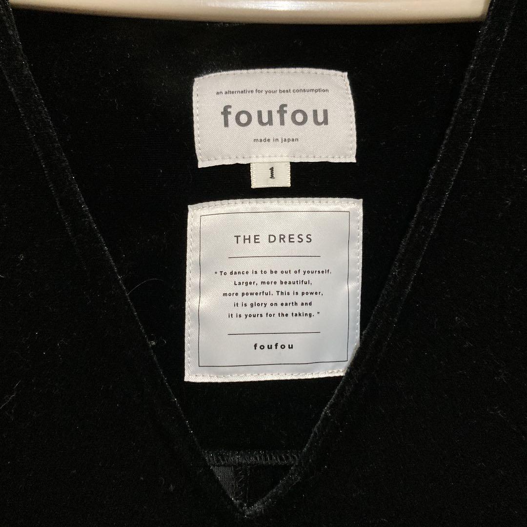 定番人気新作 foufou the dress 16 ベロアワンピースM pyHAU-m57548216476 安い正規店