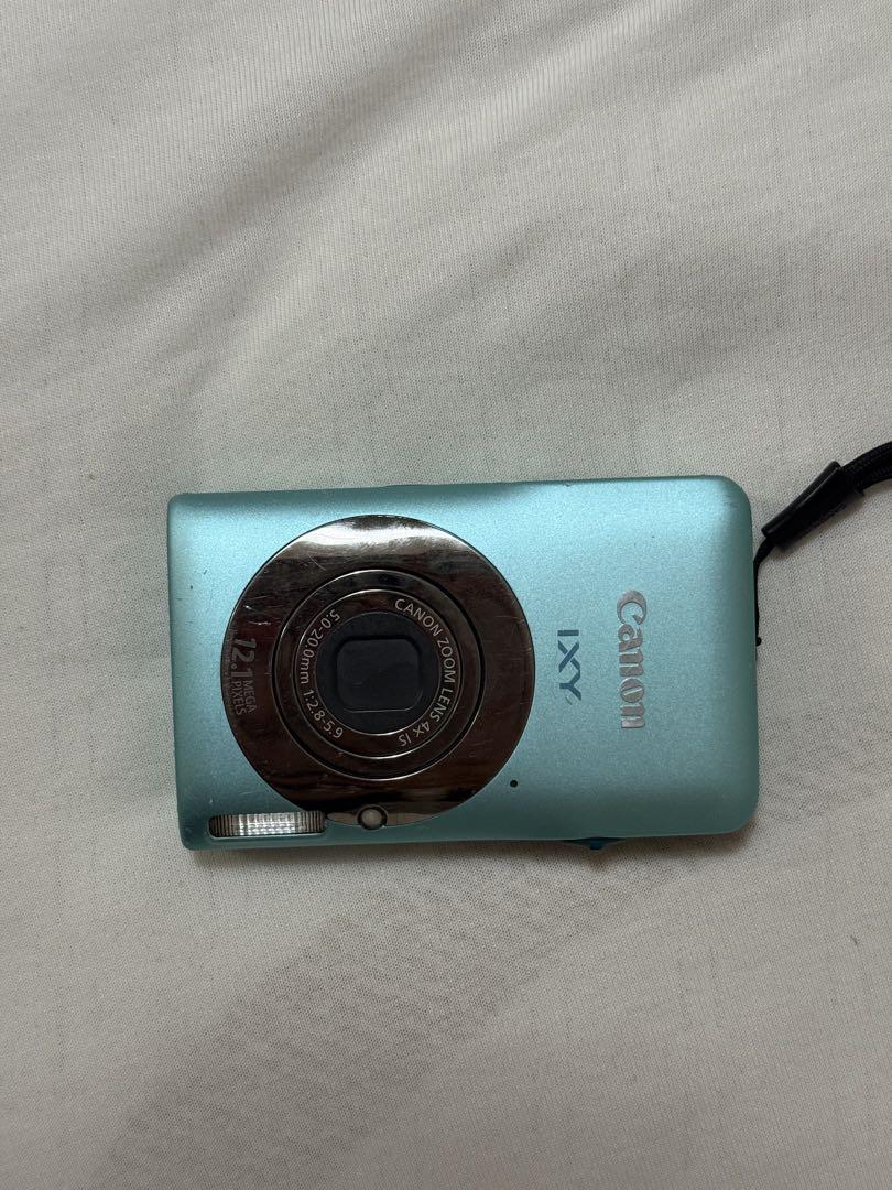 Canon IXY 200F 水色 デジタルカメラ 充電器付