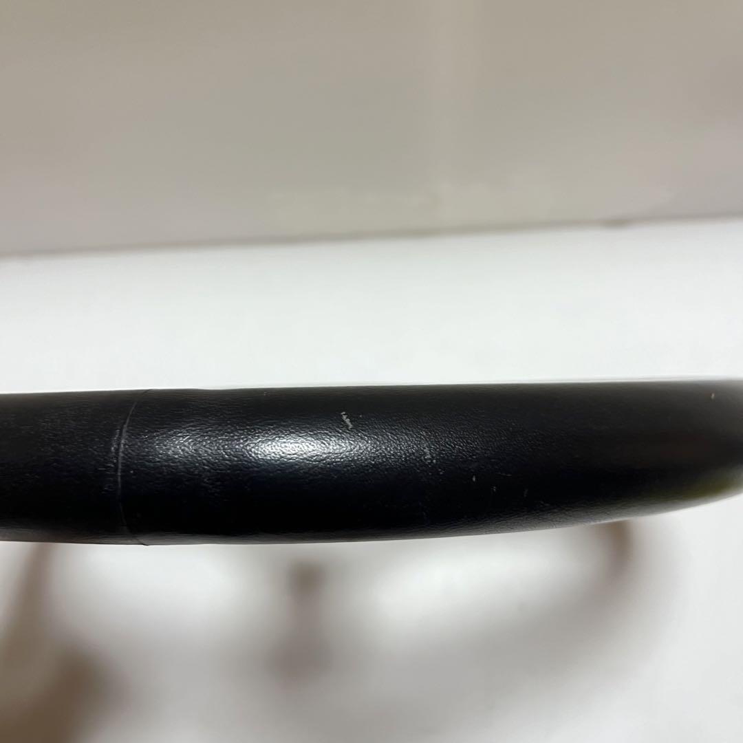 アバルト　ステアリング　皮巻き