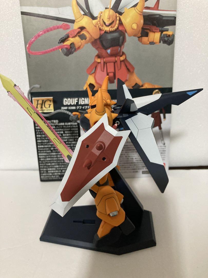 HG グフ　イグナイテッド ハイネ専用機　塗装完成品　ガンプラ　完成品